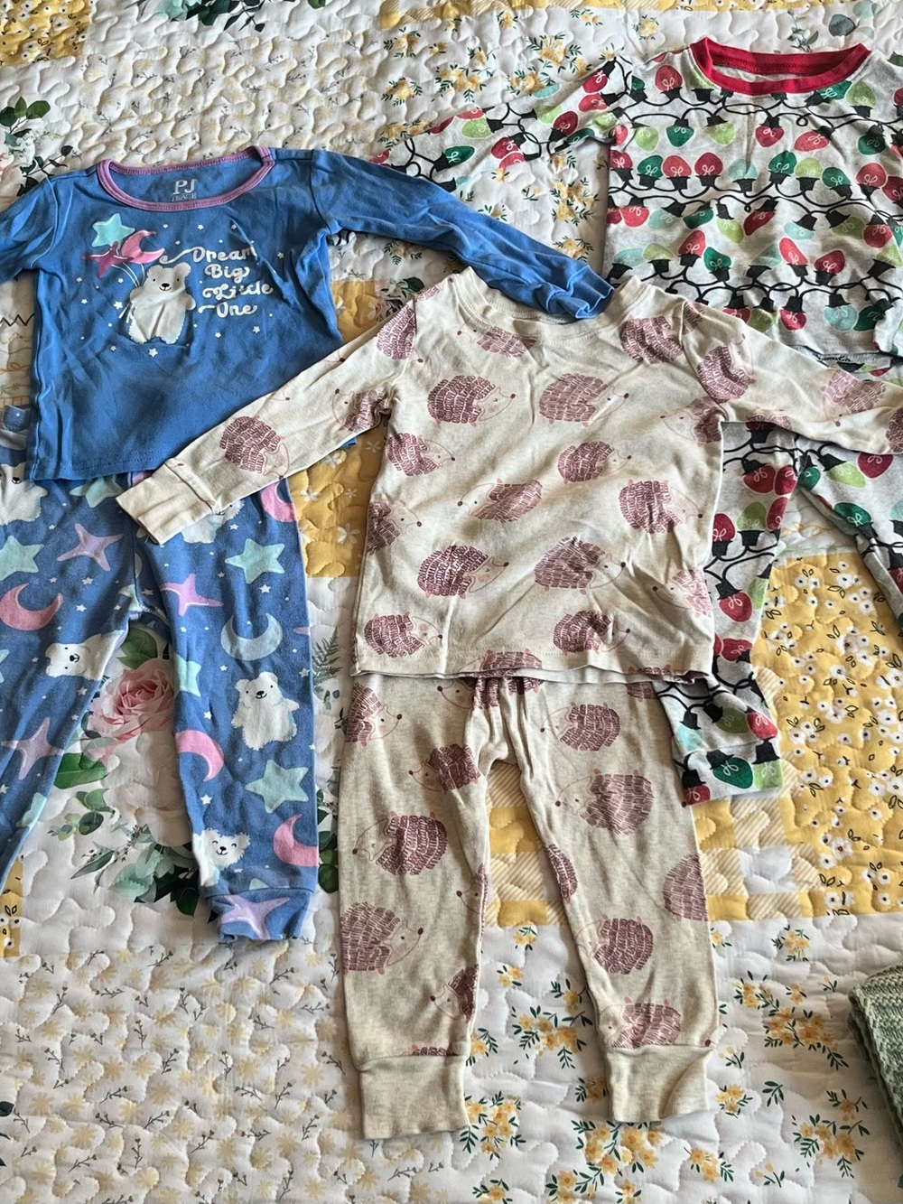 3x LIKE NEW 18-24 mo PJ Sets Long Sleeve Children’s Place Old Navy